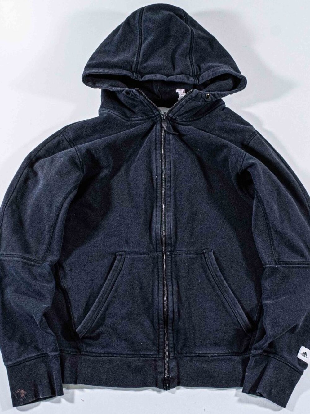 Adidas x Reigning Champ Zip Hoodie Medium Faded Black Streetwear